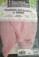 Grandes escalopes de dinde
