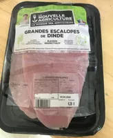 Grandes escalopes de dinde