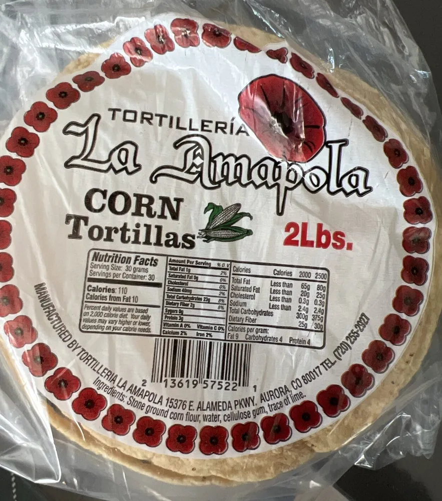 Corn Tortilla