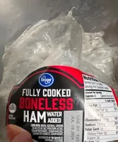 Fully cooked boneless ham