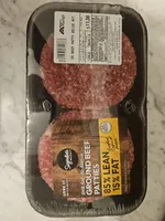 Beef Patty 85% Lean 15% Fat