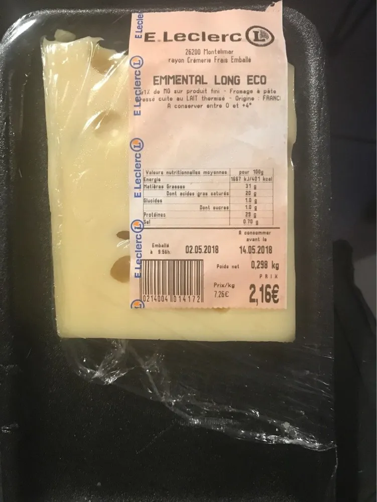 Emmental long eco