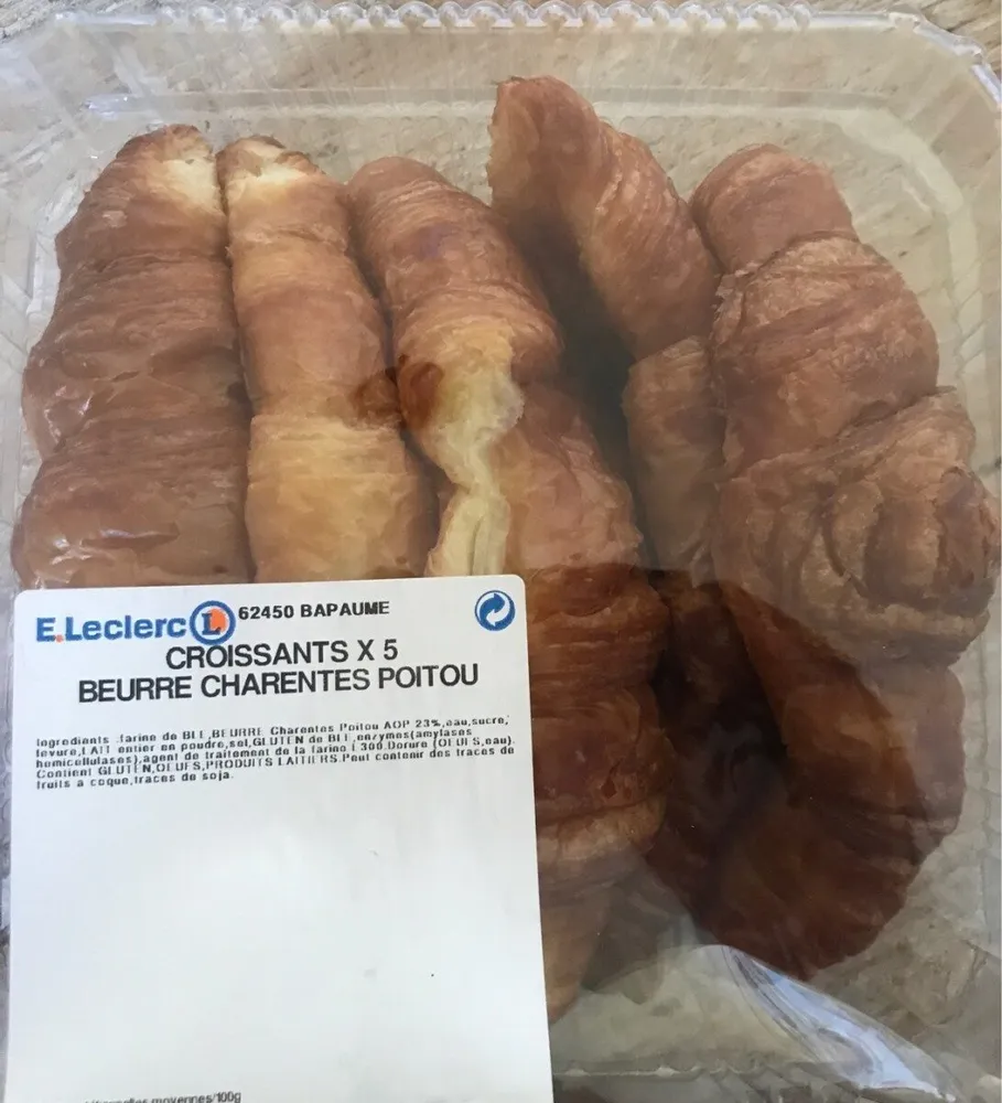 Croissants Beurre Charentes Poitou