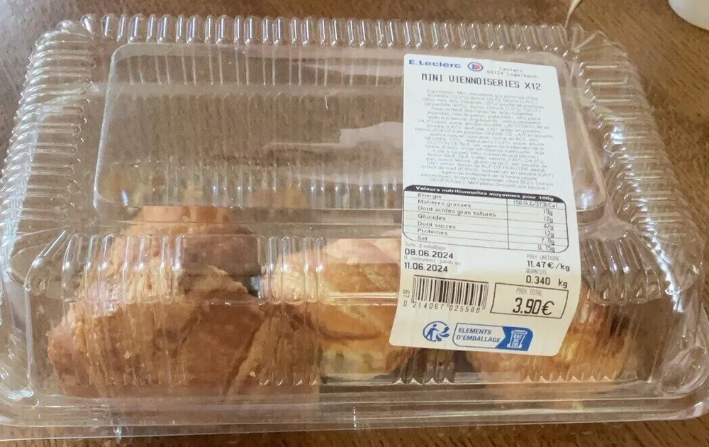 Mini Viennoiseries x12