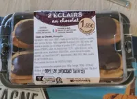 2 éclairs au chocolat