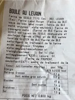Boule au levain