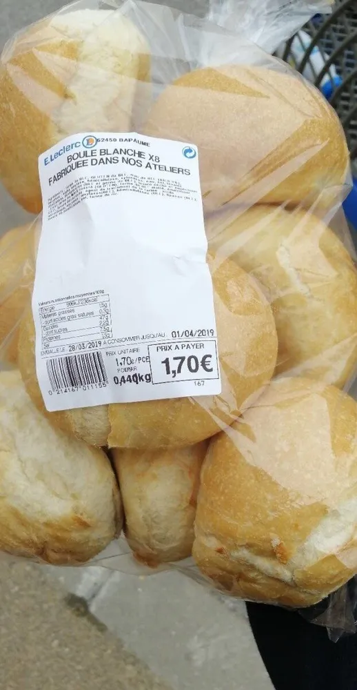 Boule blanche x8