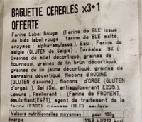 Baguette cereales