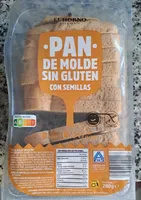 Pan de molde sin Gluten con semillas