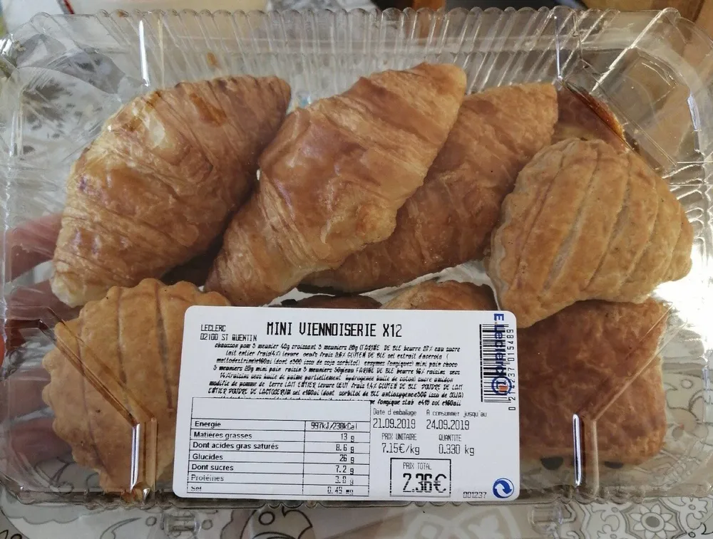Mini viennoiserie