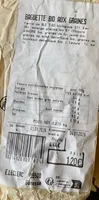 Baguette bio aux graines