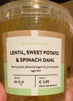 Lentil, Sweet Potato & Spinach Dahl