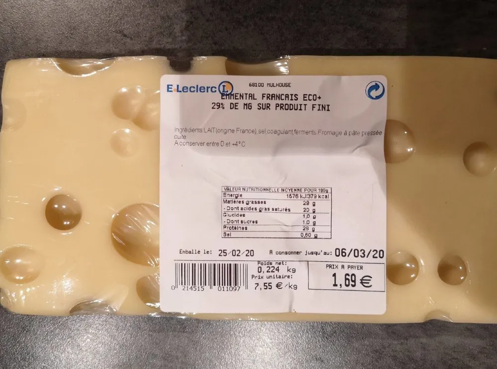 Emmental Français ECO+