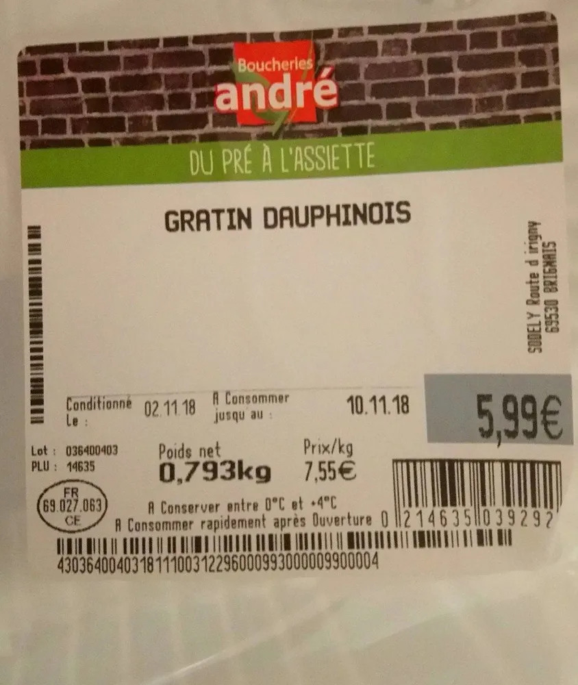 Gratin dauphinois