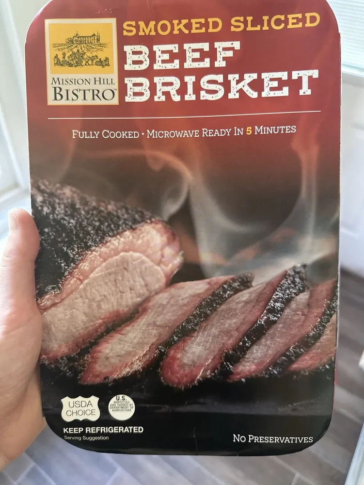 Smoked Sliced Beef Brisket