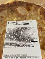 Pizza Poulet