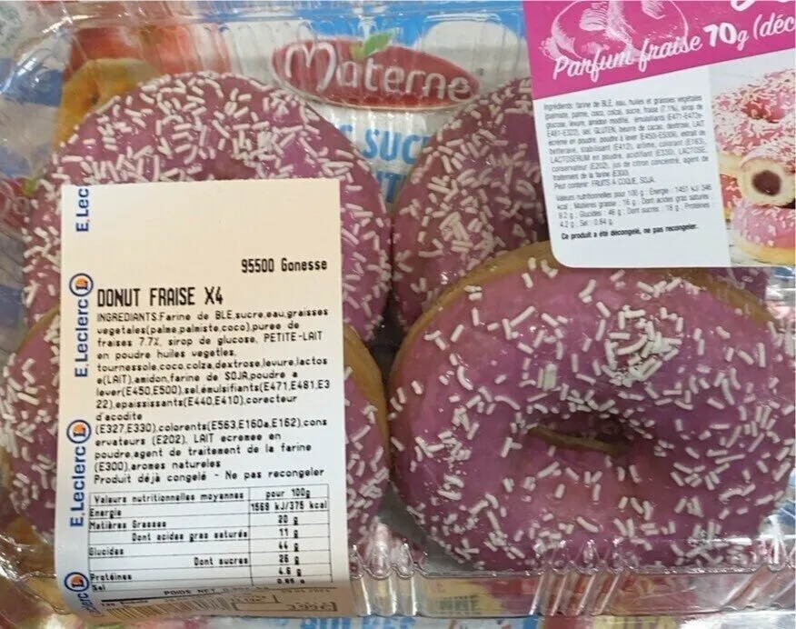 Donut fraise