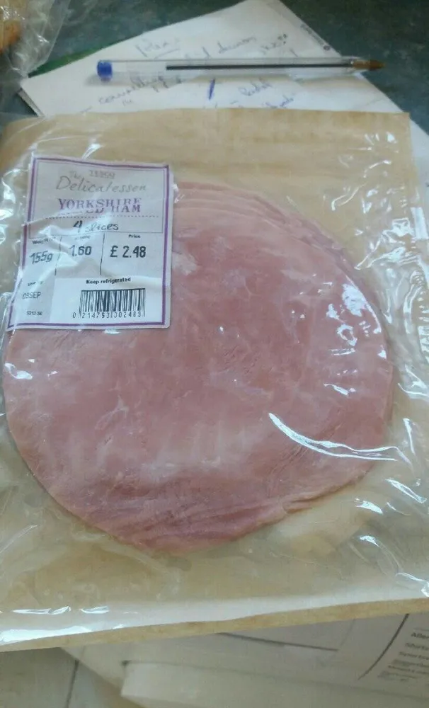 Yorkshire cured ham