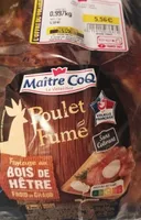 Poulet cuit fumé Maître Coq