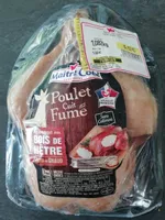 Poulet cuit fumé