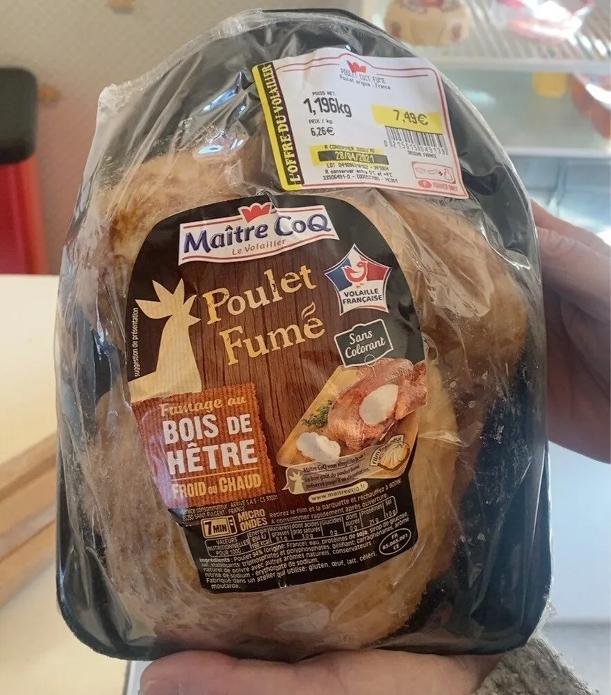 Poulet cuit