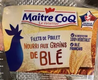Filet de poulet nourri aux grains de blé
