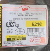 Cuisses de poulet