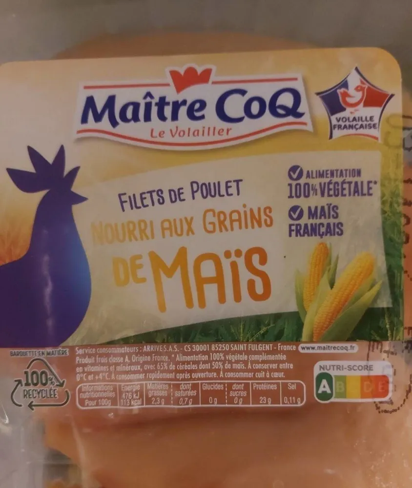 Filets de poulet