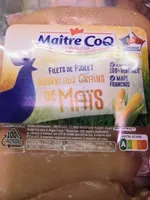 Filet de poulet nourri aux grains de mais
