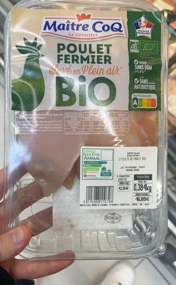 Poulet bio