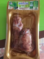 Cuisse de poulet rotie