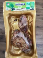 Cuisse de poulet rotie
