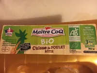 Cuisse de poulet rotie