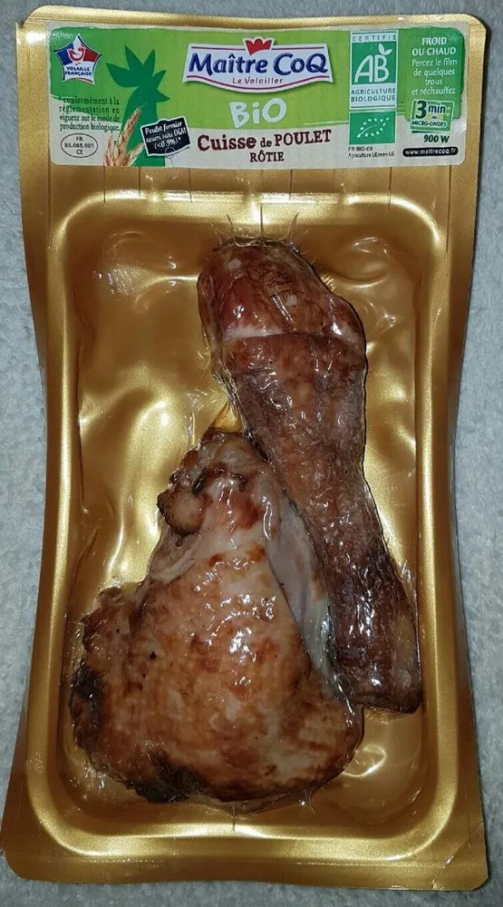 Cuisse de poulet rôtie