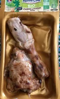 Cuisse poulet rotie bio