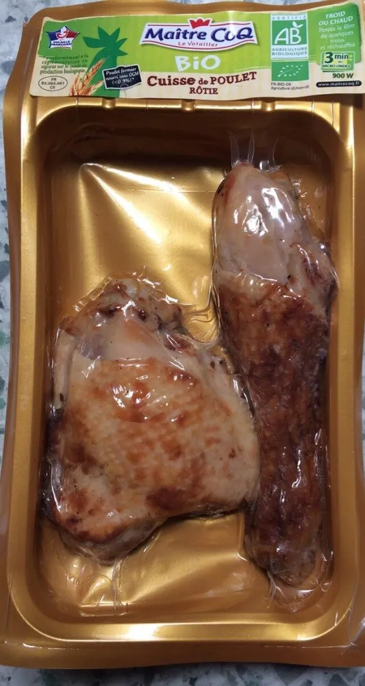 Cuisse de poulet rôtie