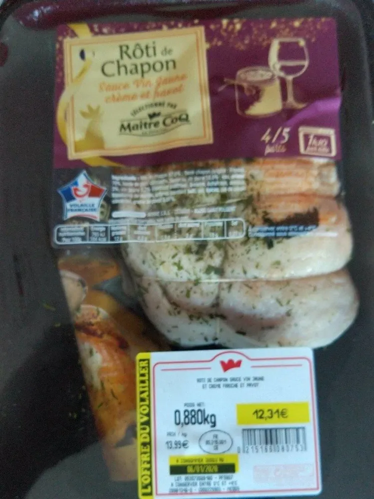 Roti de chapon