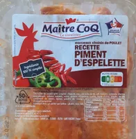 Morceaux choisis de poulet recette piment d'Espelette