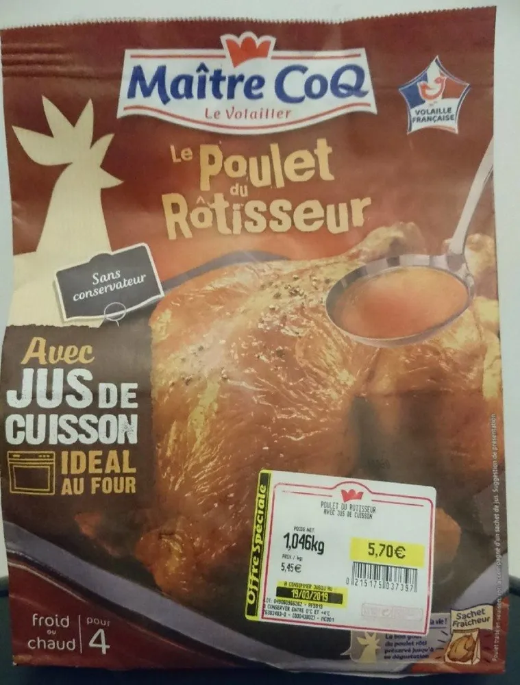 Le poulet du Rôtisseur