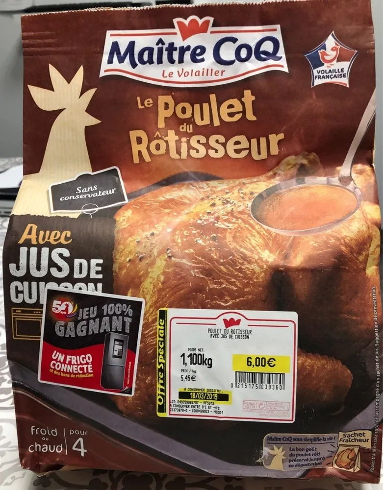 Le poulet du rotisseur