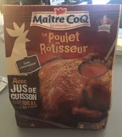 Poulet du rôtisseur avec jus de cuisson