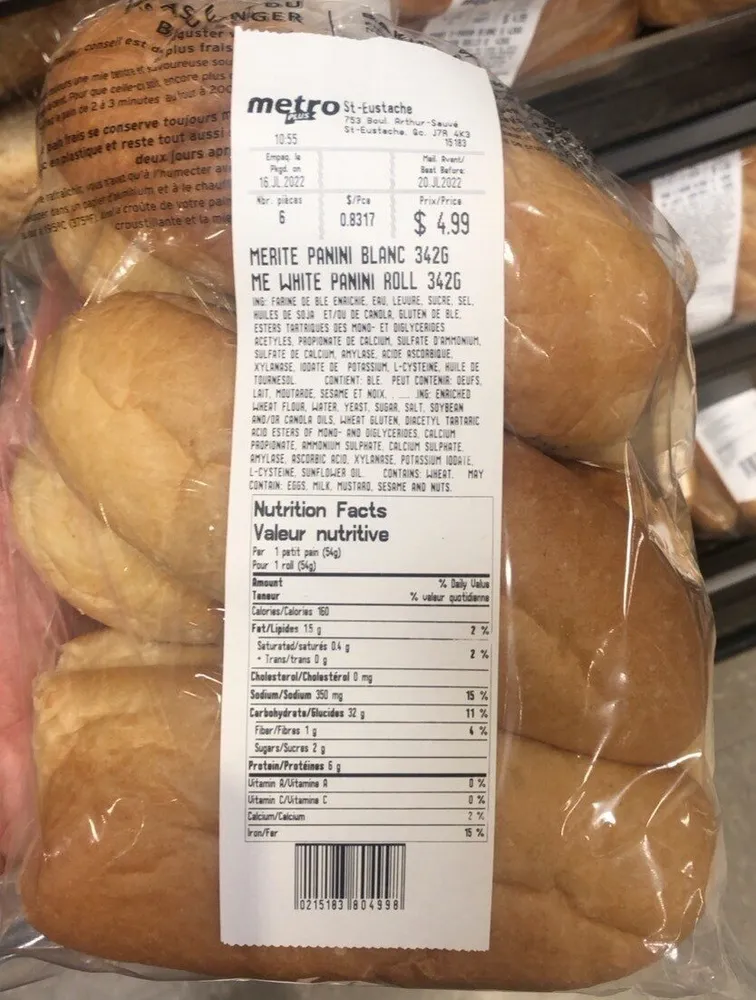 Panini blanc