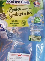 Poulet nourri aux graines de lin