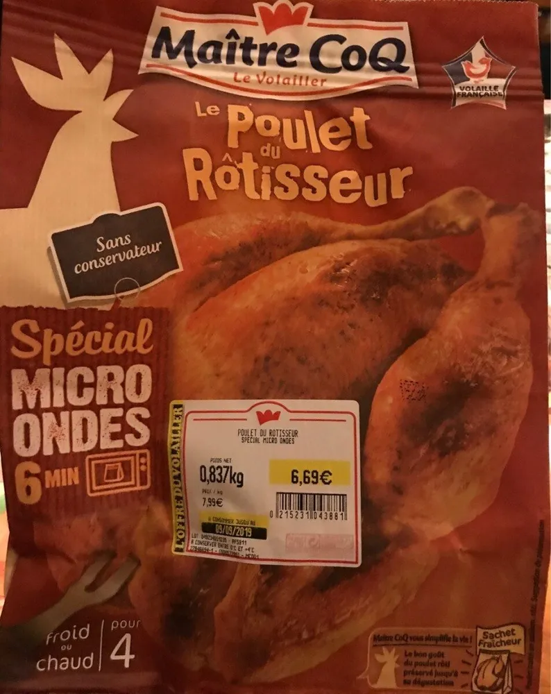 Le poulet du rotisseur
