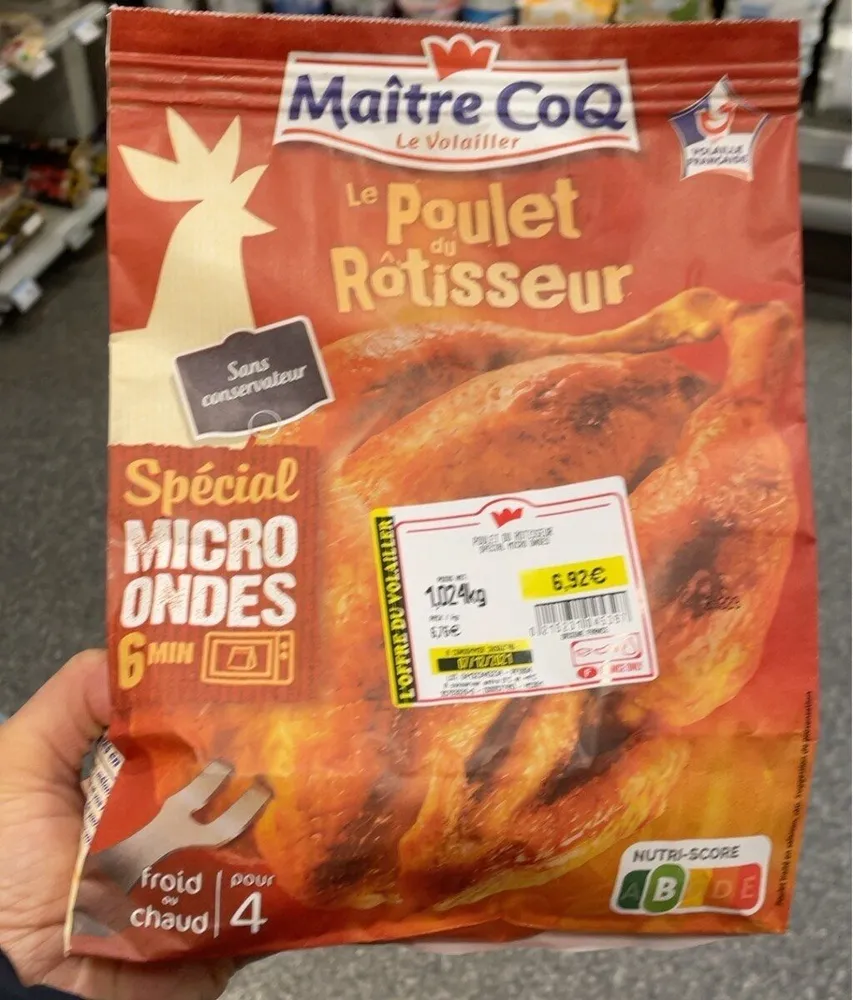 Le poulet du rôtisseur