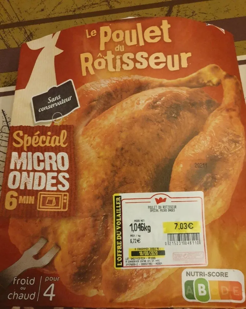 Le poulet du rotisseur