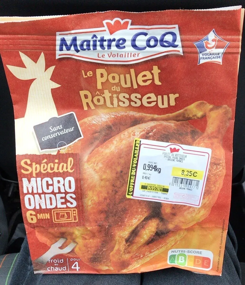 Le poulet du rotisseur