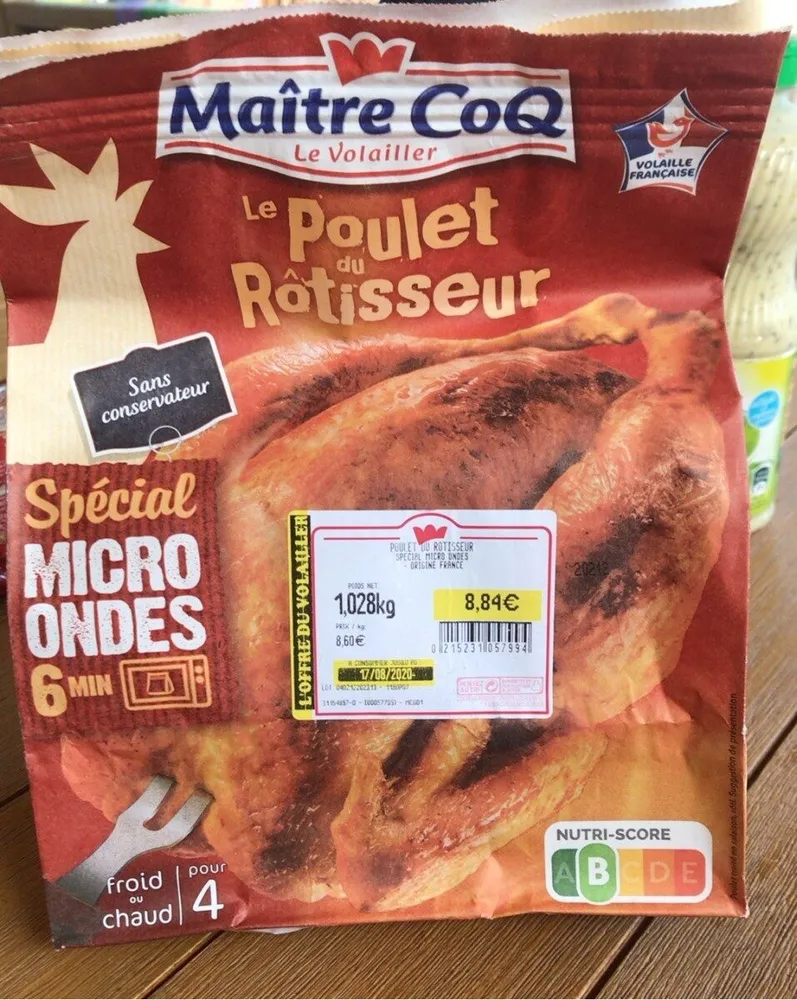 Le poulet du rotisseur