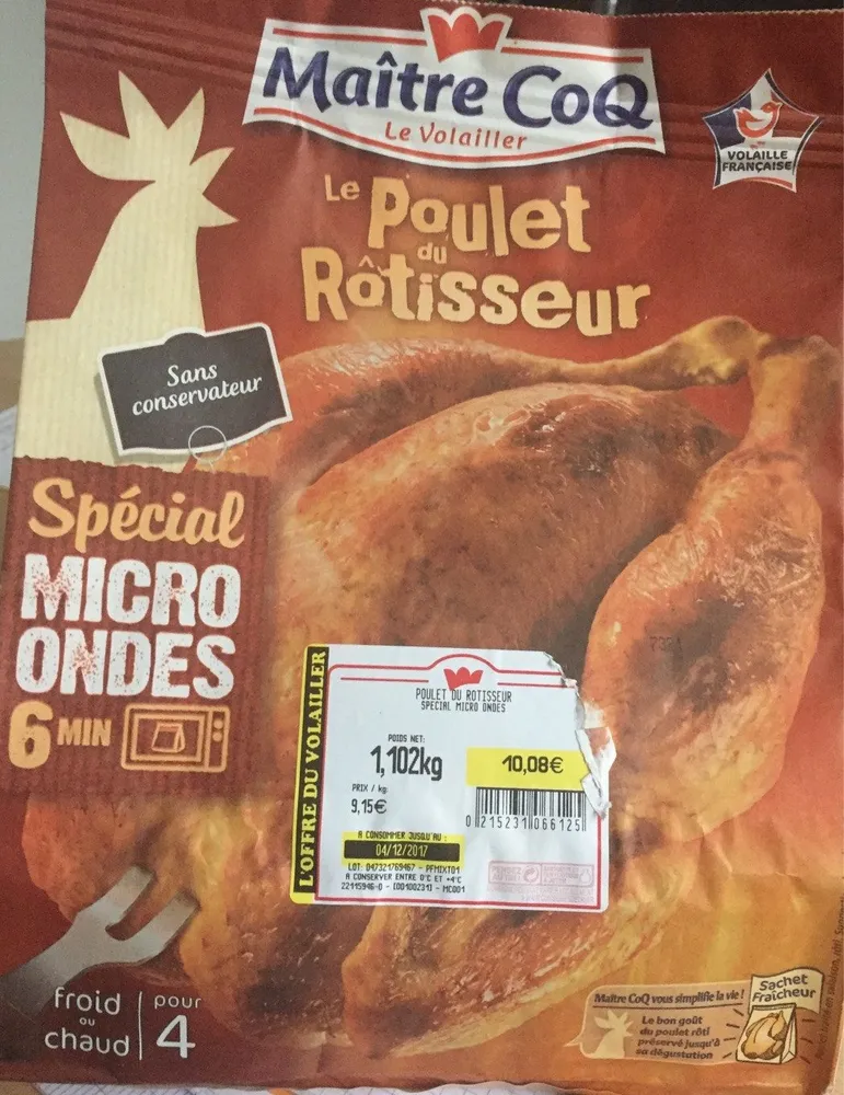 Le poulet du rotisseur