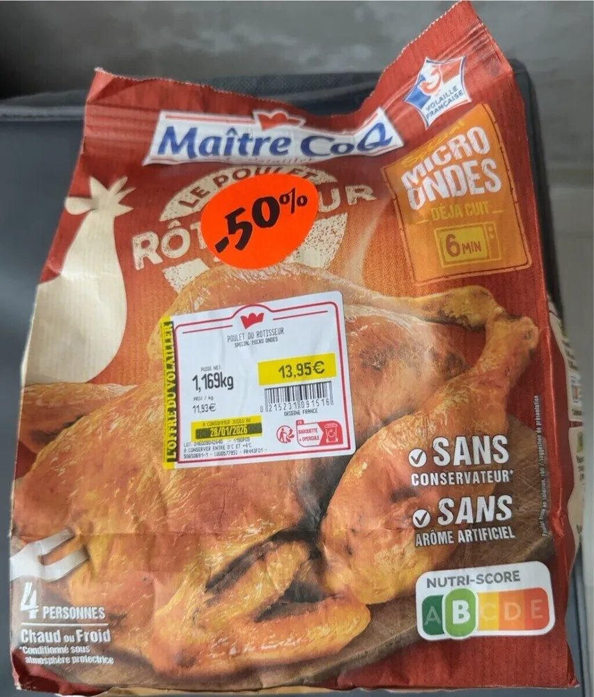 Le poulet du rotisseur